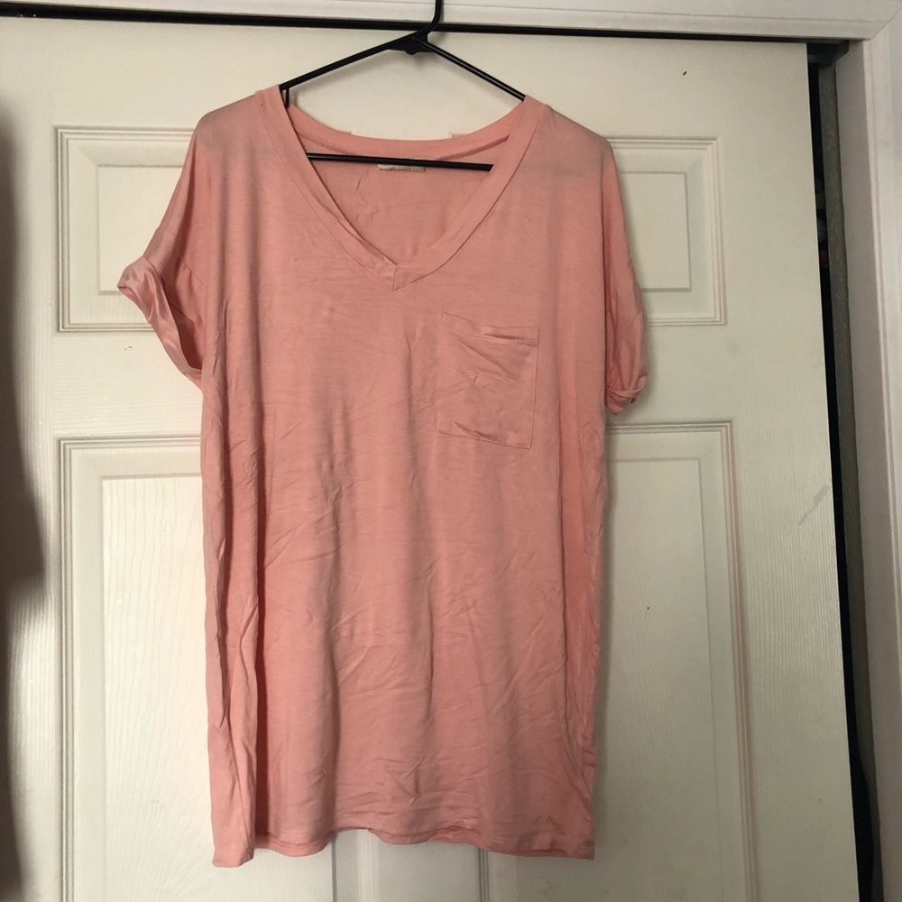Light pink top